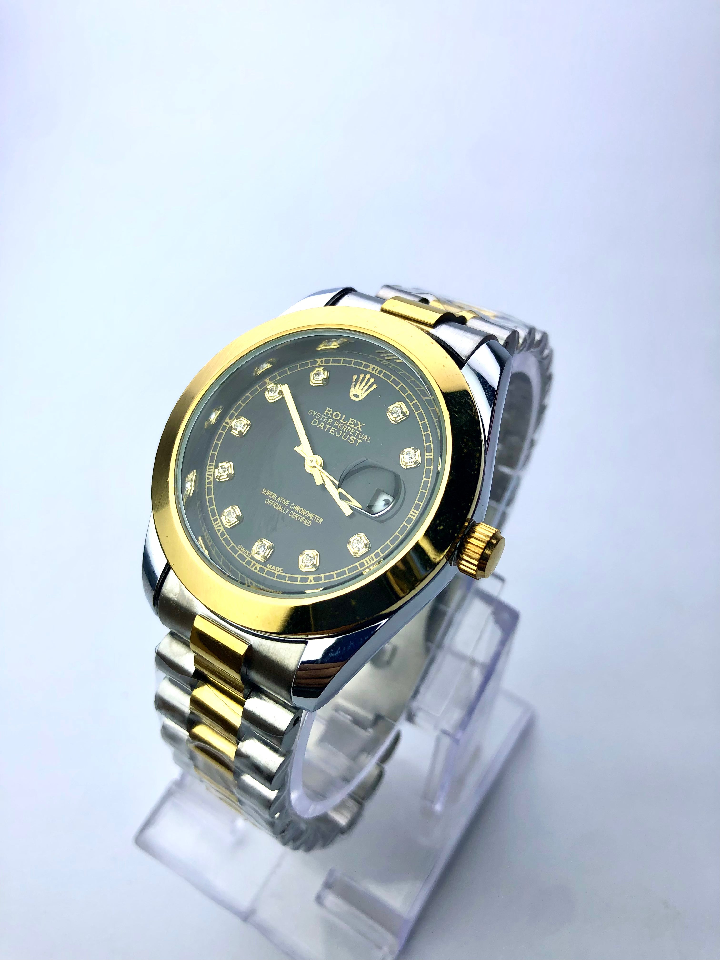 Ro-le-x Date-just – Glitz gallery Exclusive
