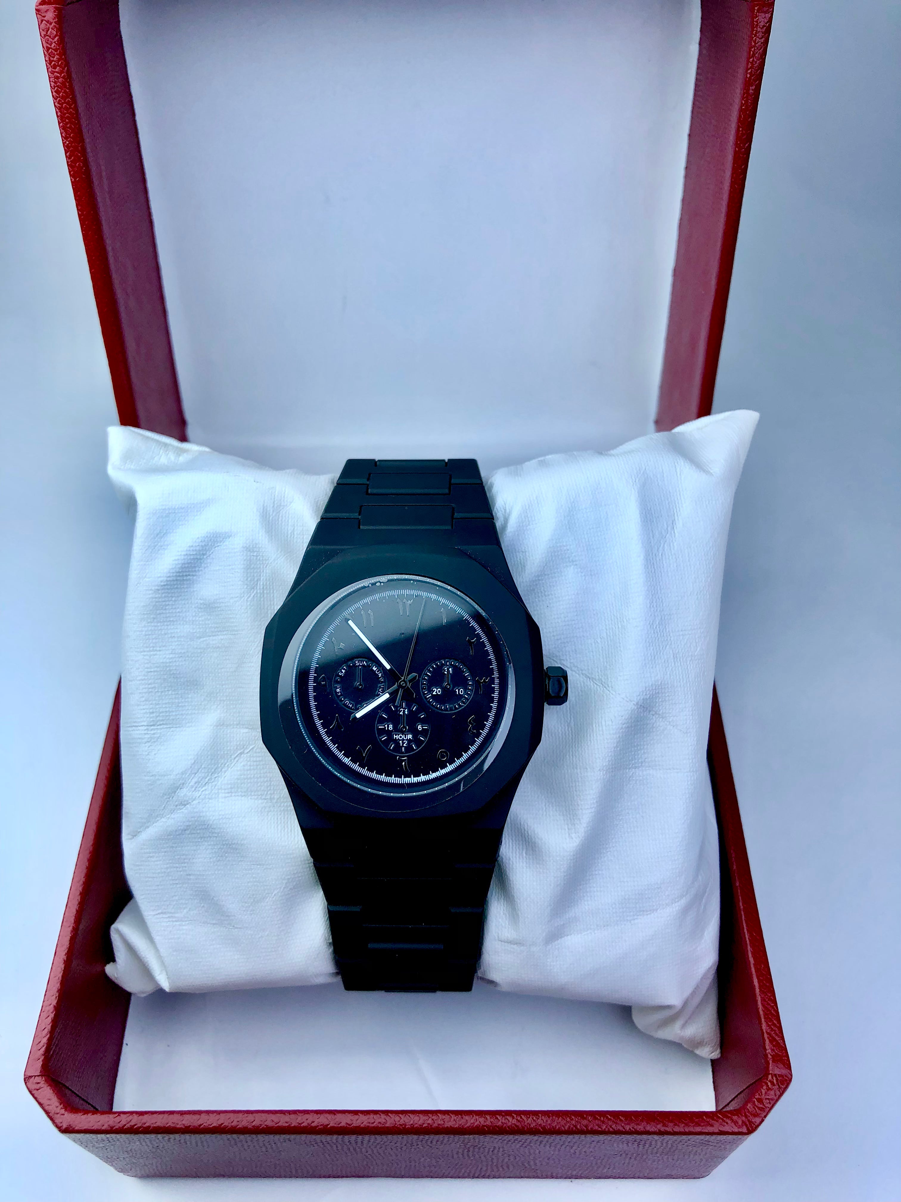 Ro-y-al Ar-ab-ic Dial Watch by Glitz Gallery