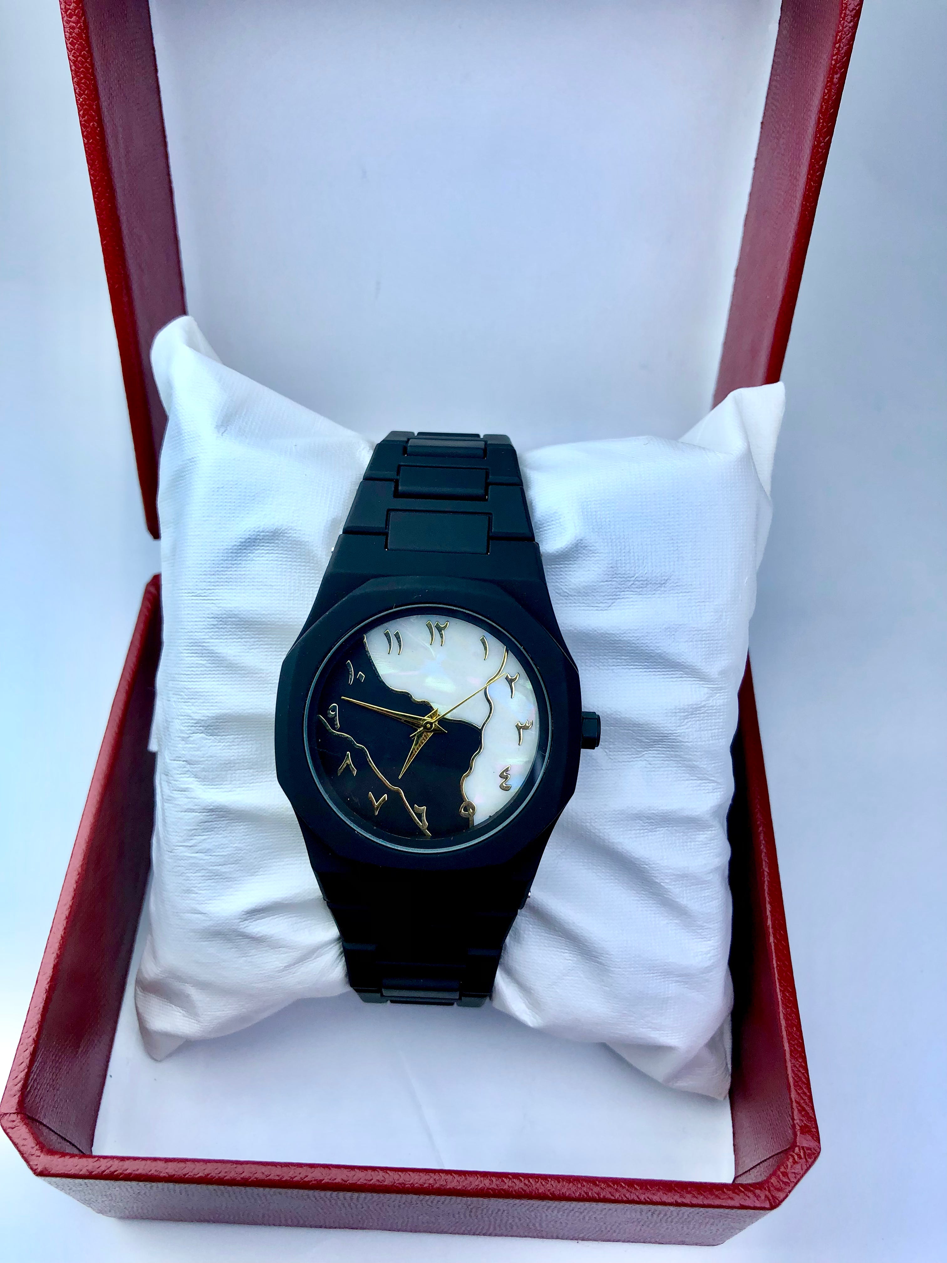 Ro-y-al Ar-ab-ic Dial Watch by Glitz Gallery