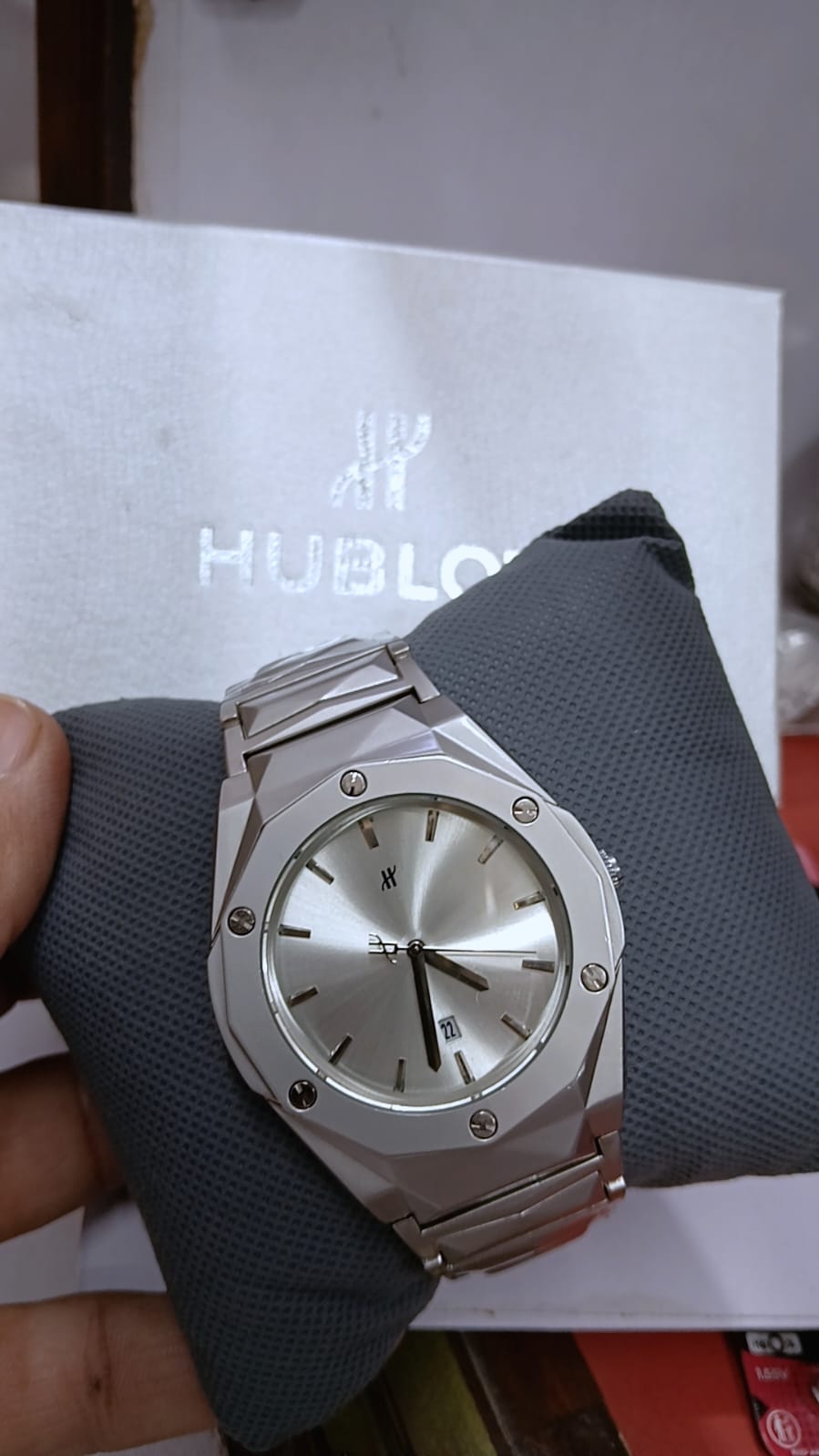 Luxury Hu-b-lo-t  Stainless Steel Watch by Glitz Gallery