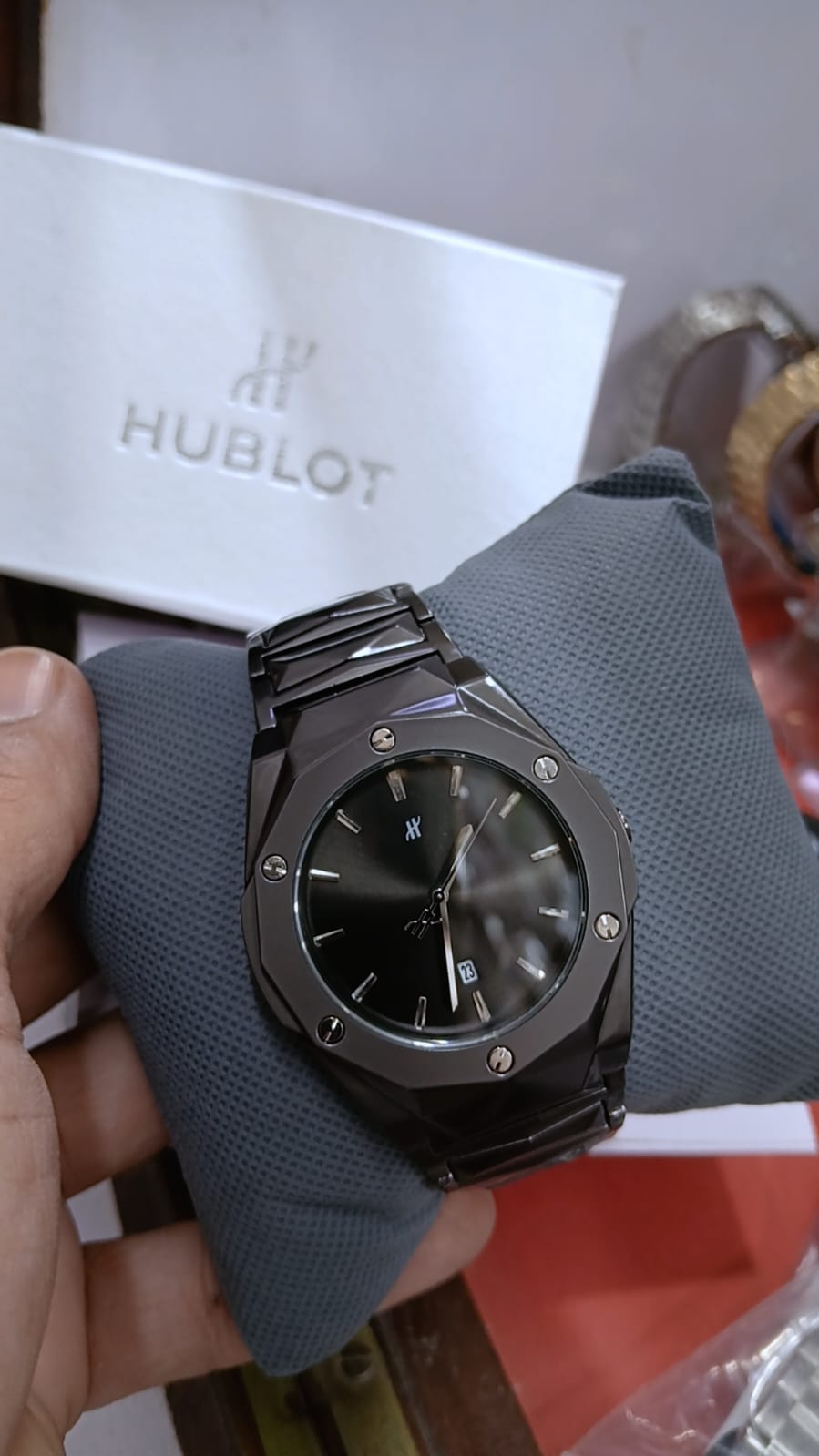 Luxury Hu-b-lo-t  Stainless Steel Watch by Glitz Gallery