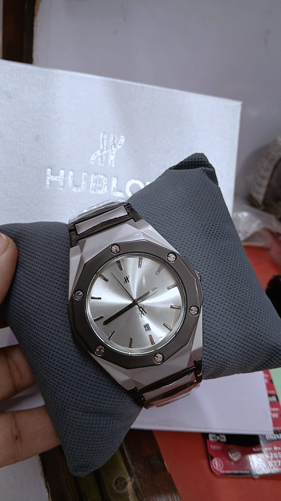 Luxury Hu-b-lo-t  Stainless Steel Watch by Glitz Gallery