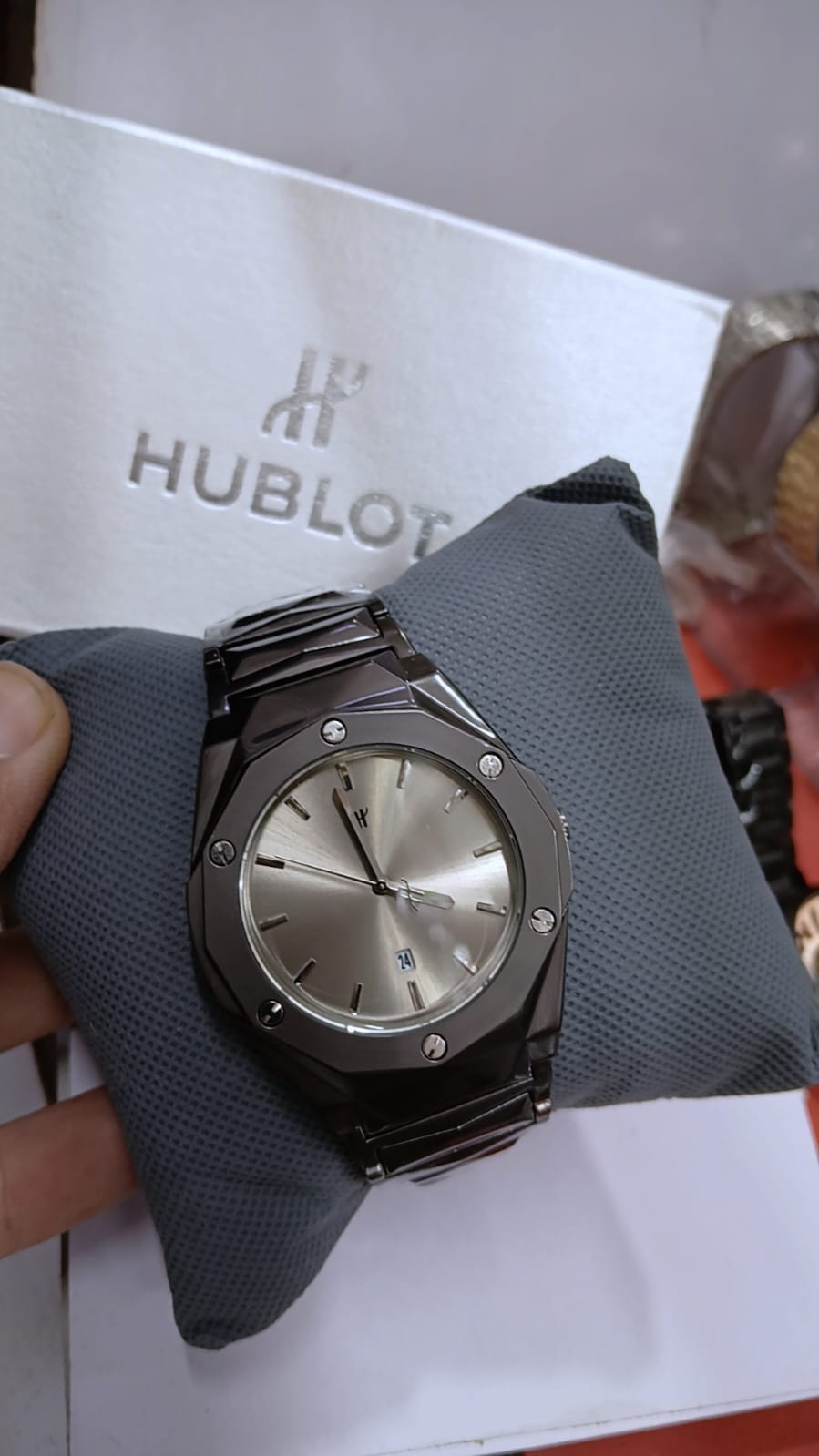 Luxury Hu-b-lo-t  Stainless Steel Watch by Glitz Gallery
